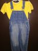 Kids Costumes to Hire - Dungarees 3-4 years (minion, farmer, Tom Sawyer)